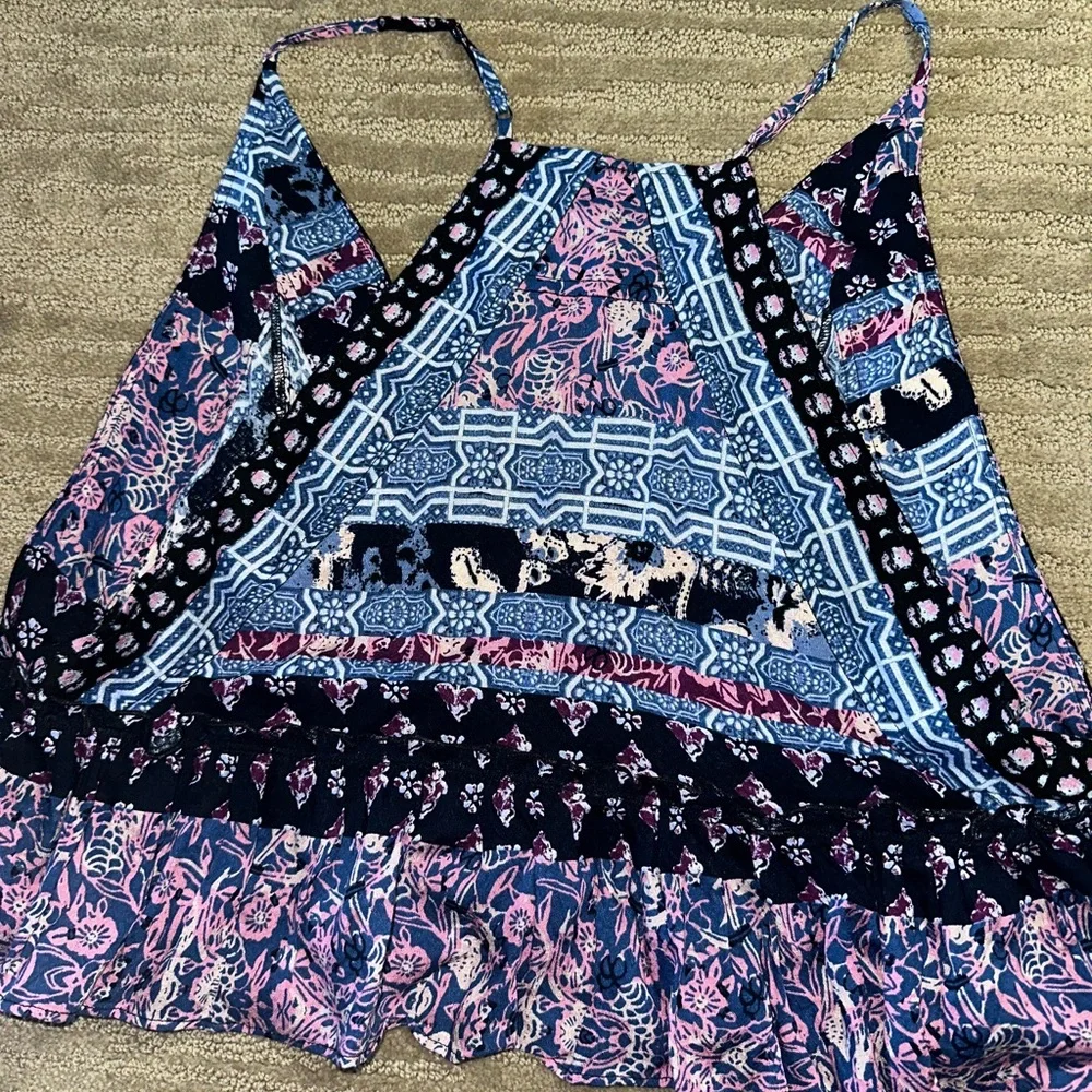 NWOT Free People Boho Top - Picture 9 of 11